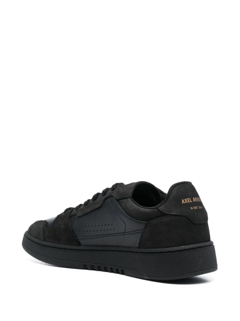 Black Dice Lo Leather Sneakers