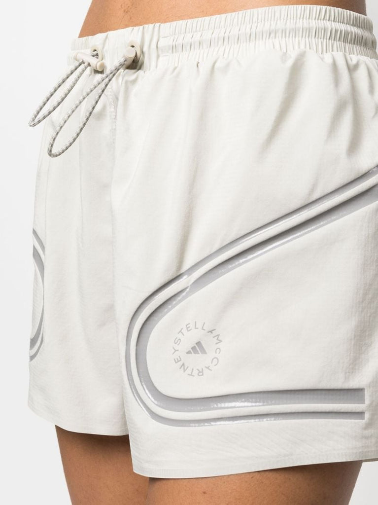 White Truepace Running Shorts