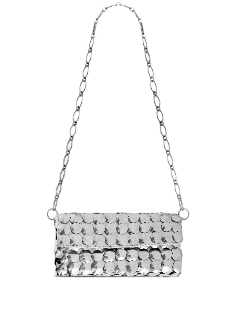 Silver-tone Iconic 1969 Paillette Shoulder Bag