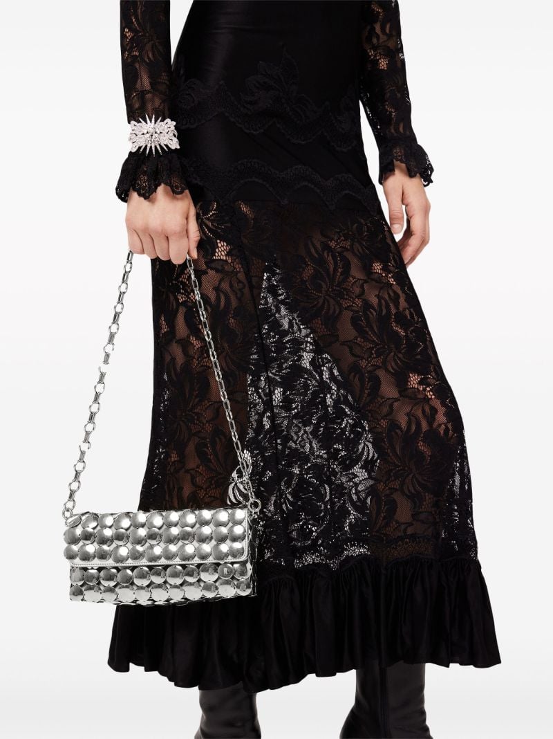 Silver-tone Iconic 1969 Paillette Shoulder Bag