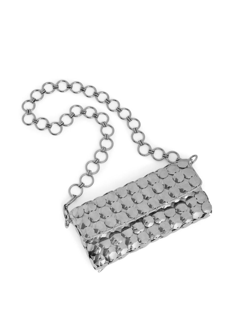Silver-tone Iconic 1969 Paillette Shoulder Bag