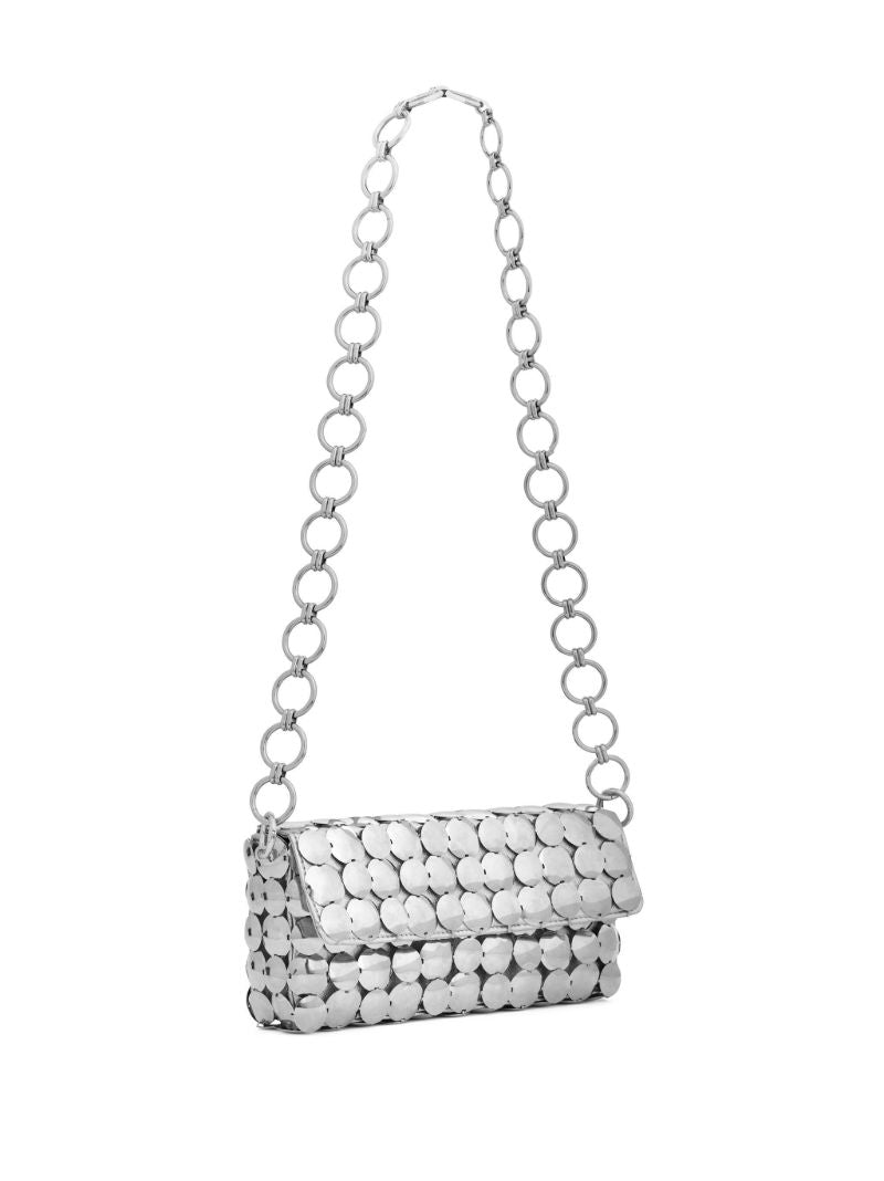 Silver-tone Iconic 1969 Paillette Shoulder Bag