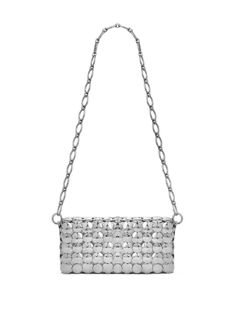 Silver-tone Iconic 1969 Paillette Shoulder Bag