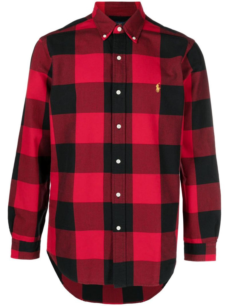 Red Lunar New Year Oxford Cotton Shirt