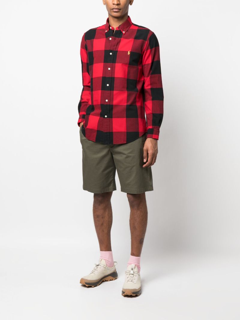 Red Lunar New Year Oxford Cotton Shirt