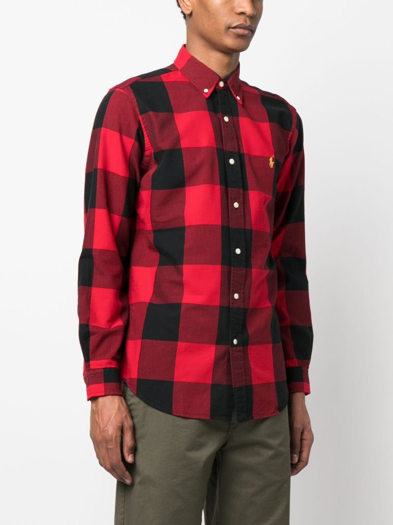 Red Lunar New Year Oxford Cotton Shirt