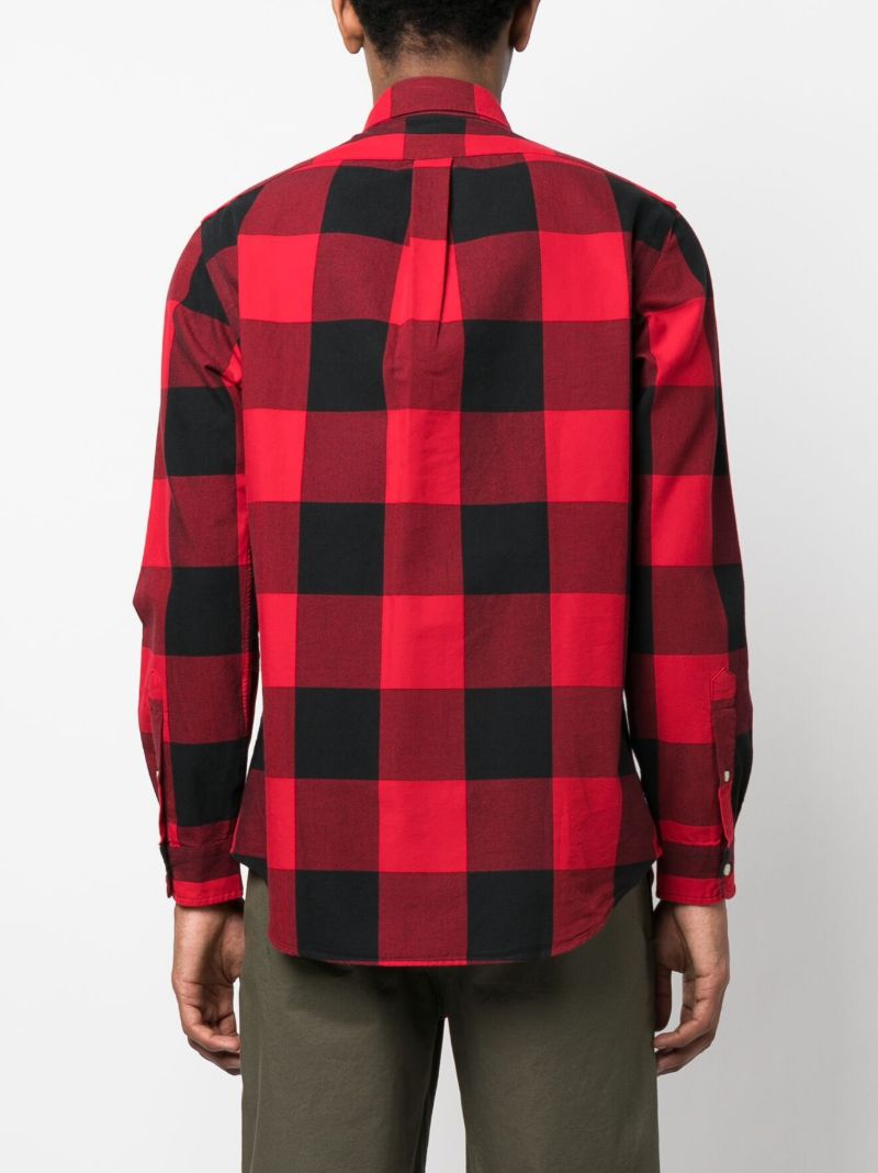 Red Lunar New Year Oxford Cotton Shirt