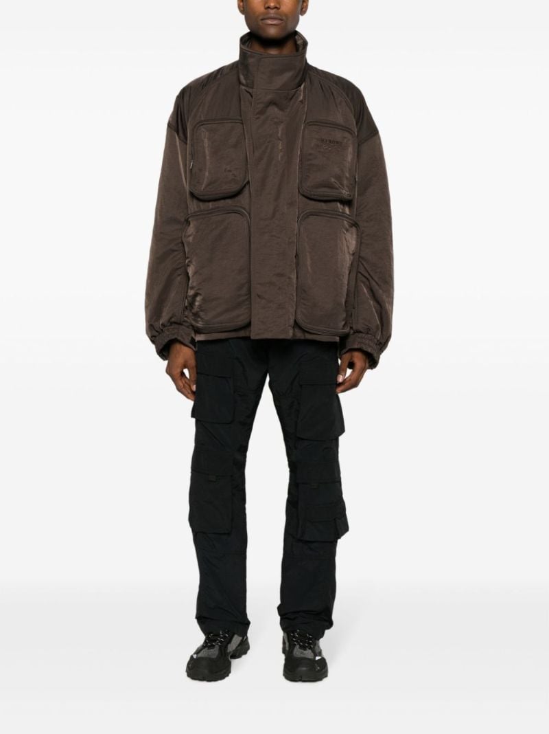 X Hed Mayner Brown Parka Jacket