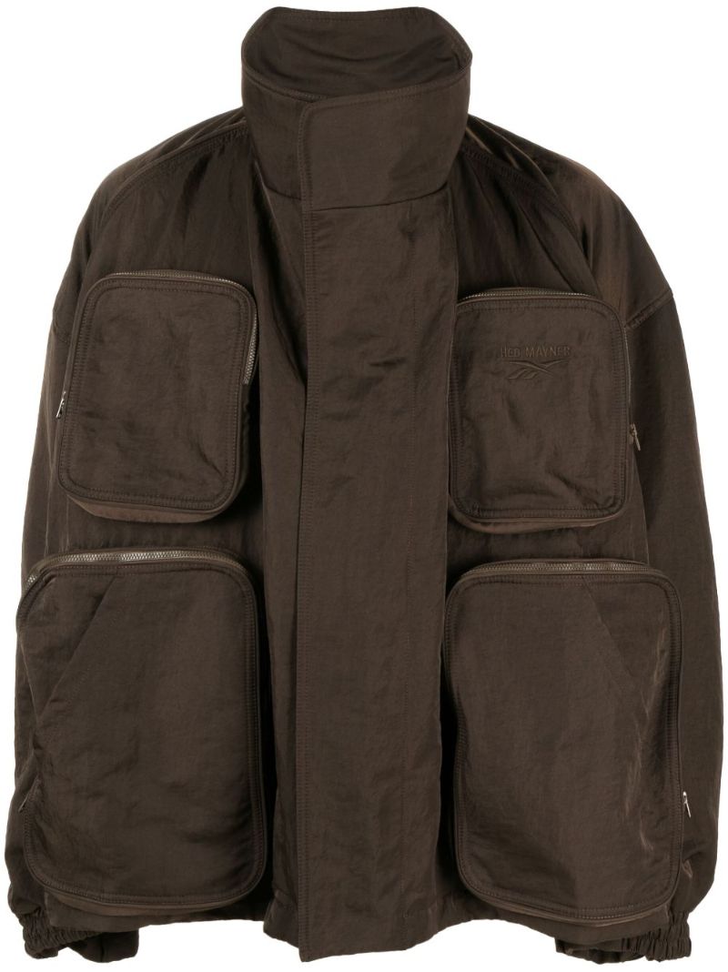 X Hed Mayner Brown Parka Jacket