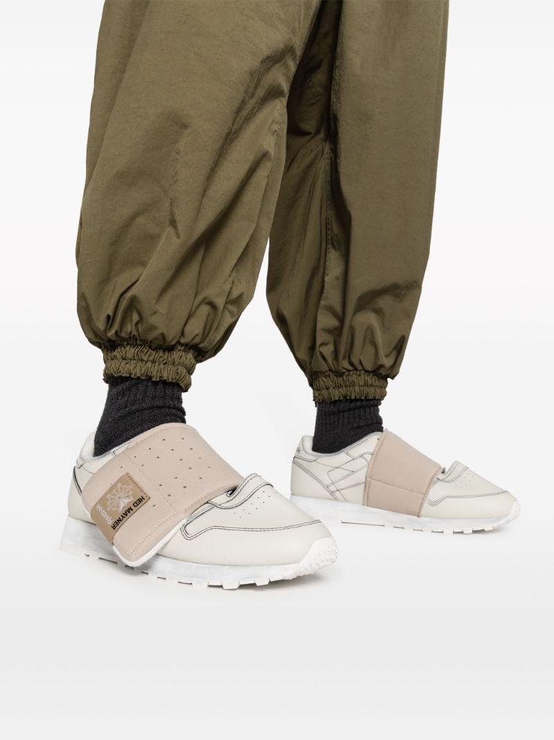 X Hed Mayner Neutral Classic Leather Sneakers