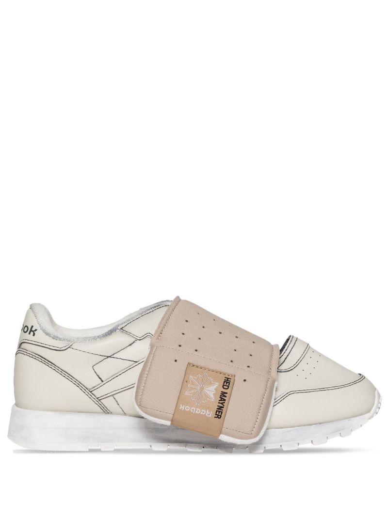 X Hed Mayner Neutral Classic Leather Sneakers