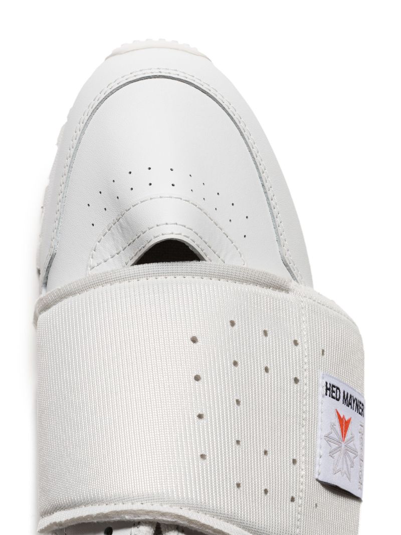 X Hed Mayner White Classic Leather Sneakers