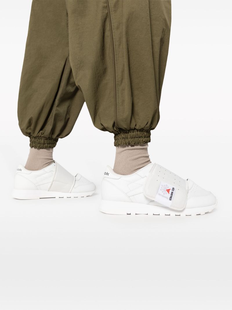 X Hed Mayner White Classic Leather Sneakers