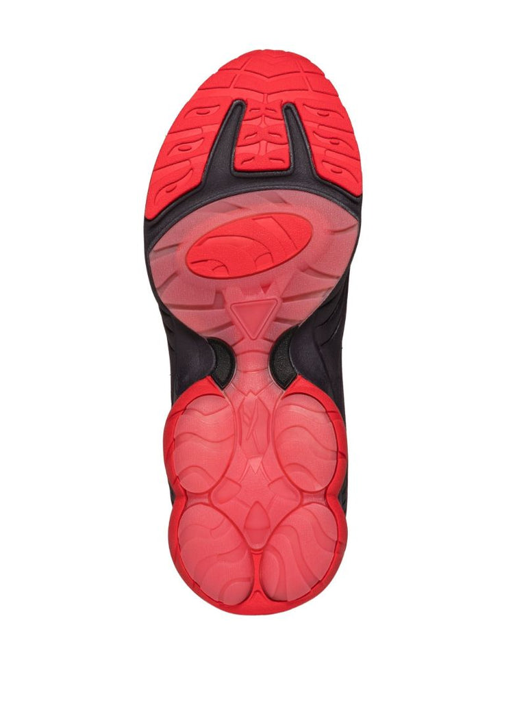 X Kanghyuk Red Dmx Run 6 Modern Sneakers