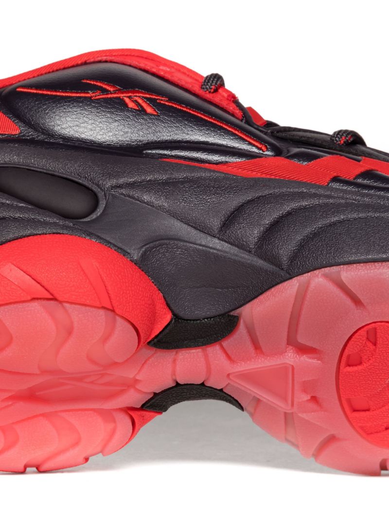 X Kanghyuk Red Dmx Run 6 Modern Sneakers