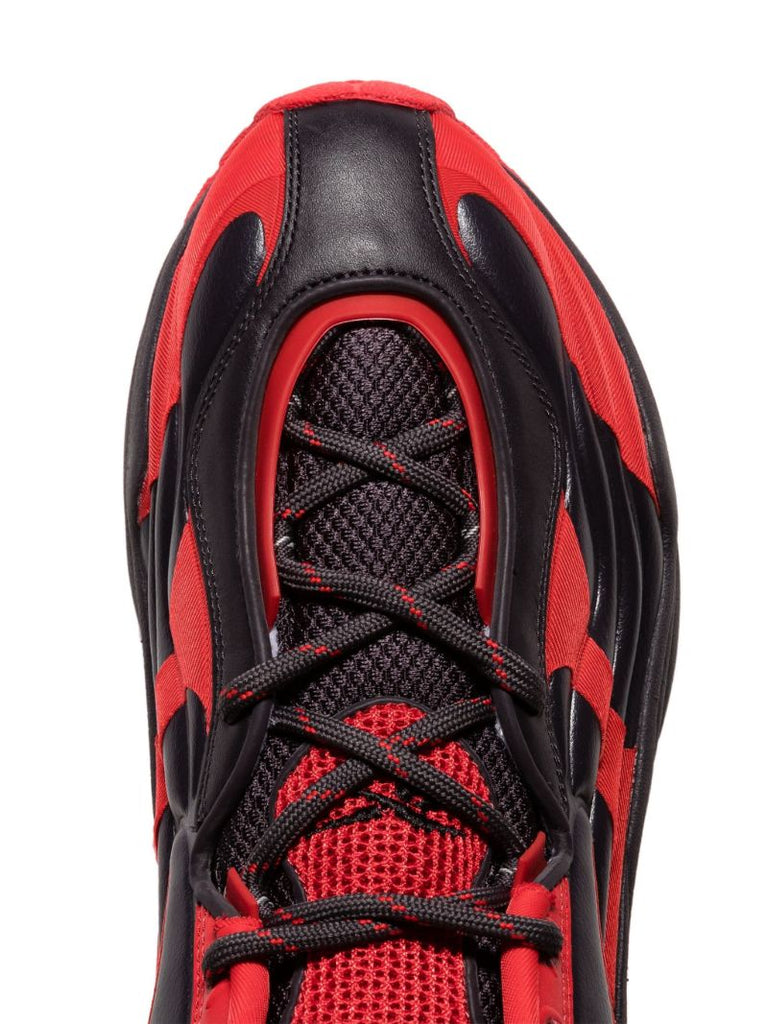 X Kanghyuk Red Dmx Run 6 Modern Sneakers