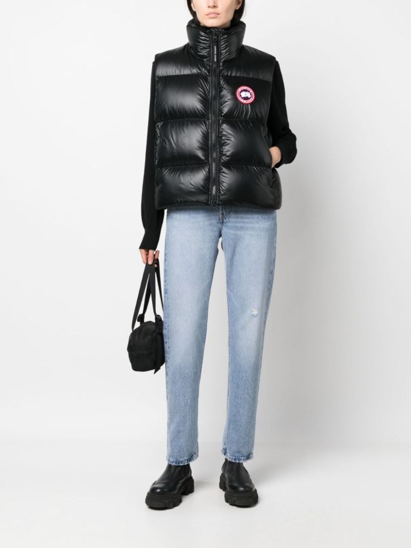 Black Cypress Down Padded Gilet