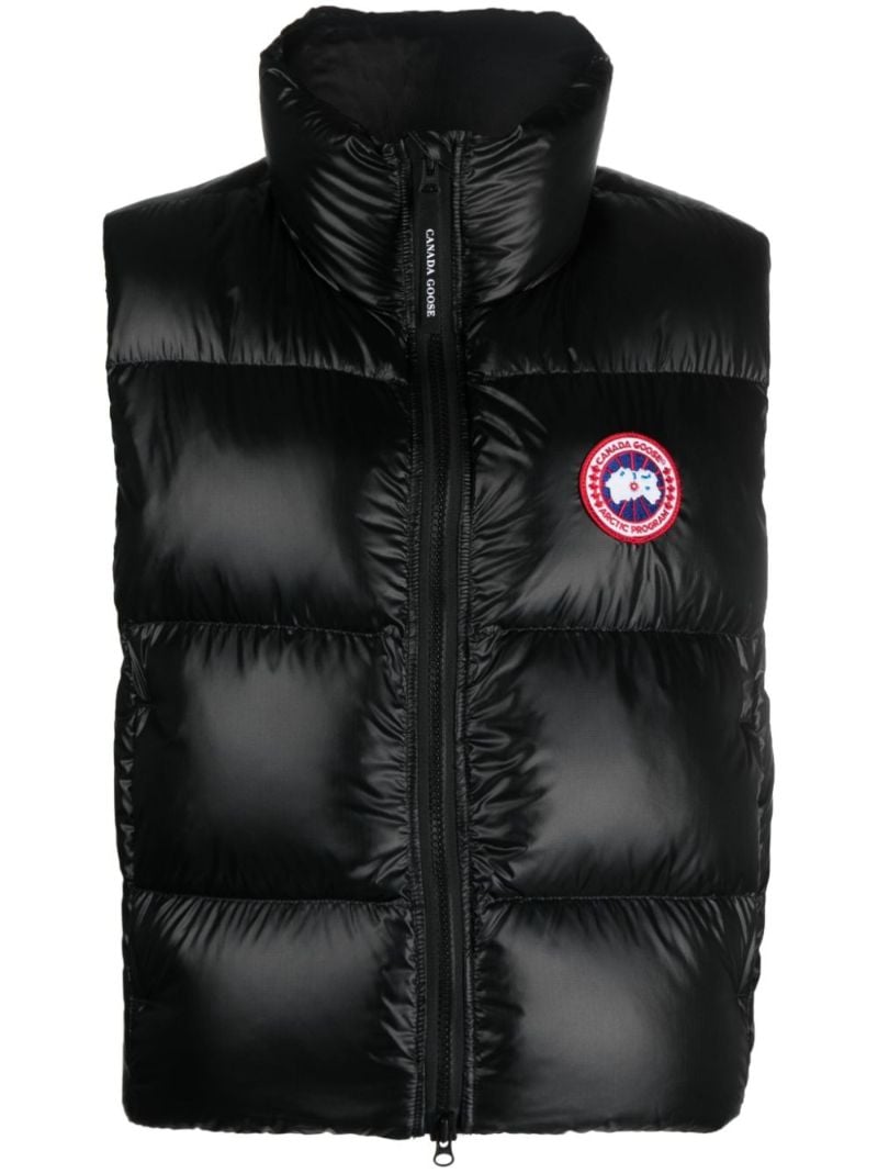 Black Cypress Down Padded Gilet