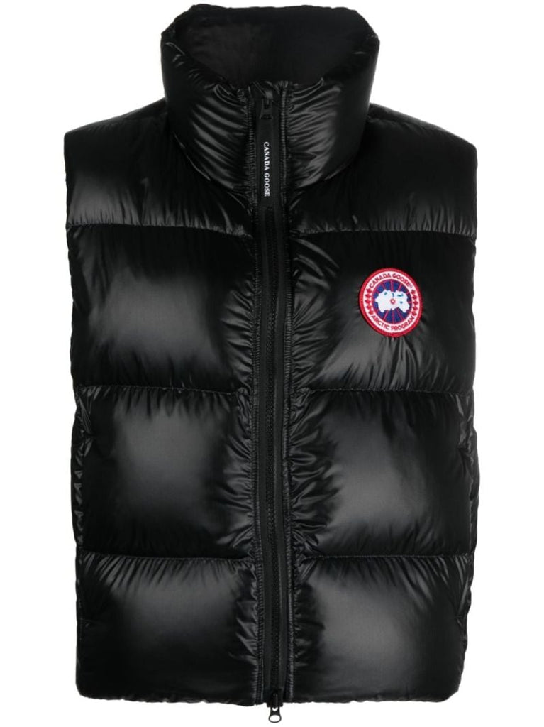 Black Cypress Down Padded Gilet