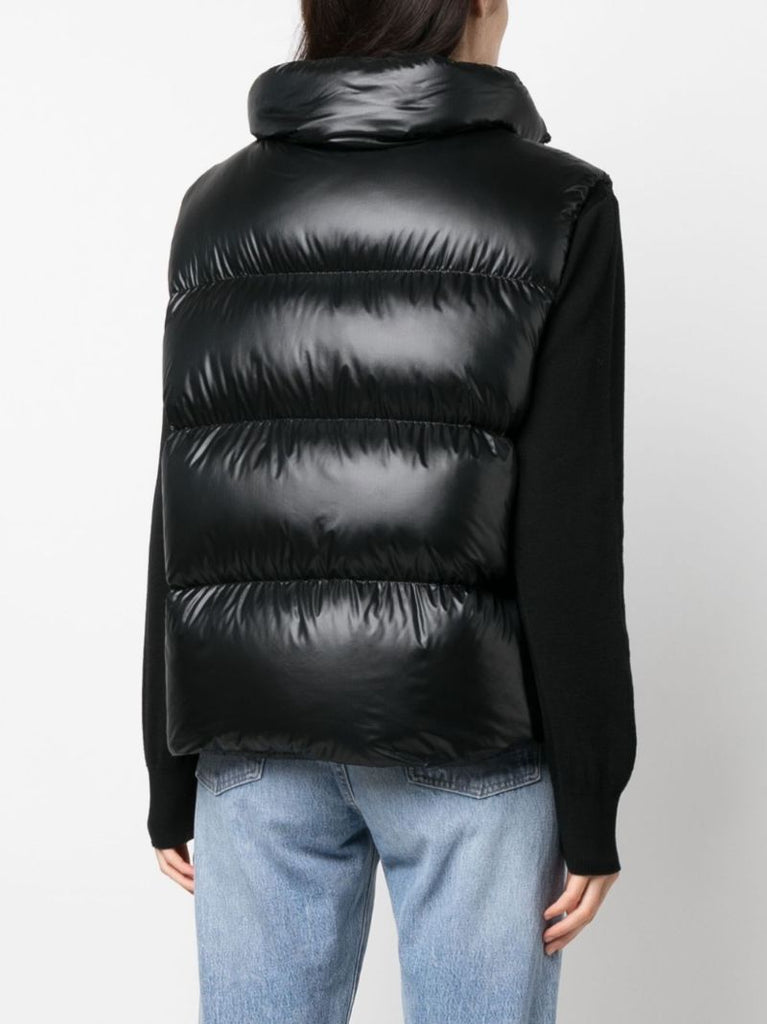 Black Cypress Down Padded Gilet