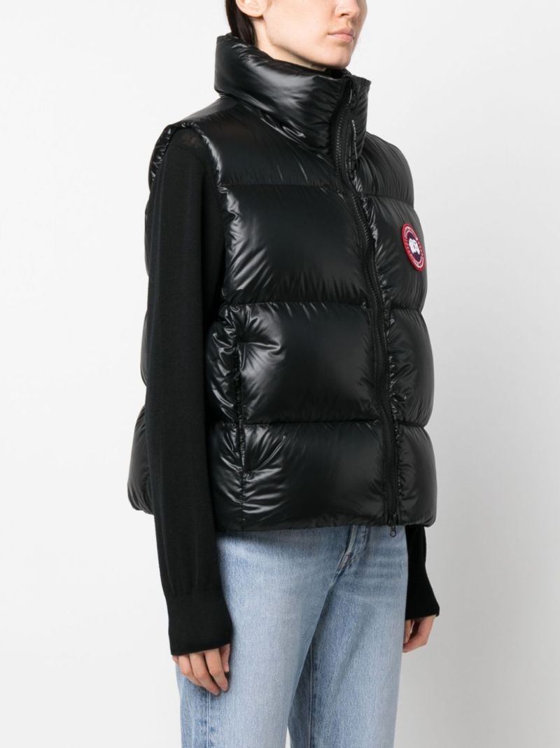 Black Cypress Down Padded Gilet