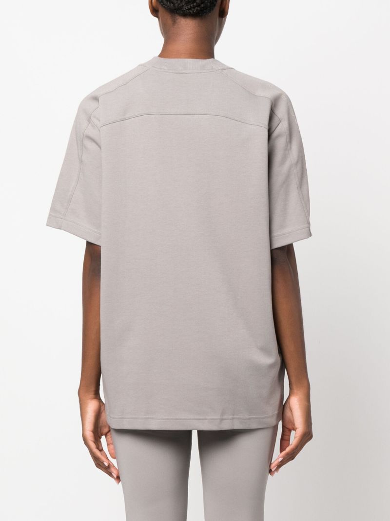 Grey Logo-print T-shirt