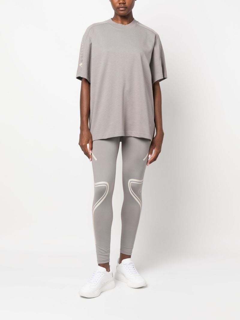 Grey Logo-print T-shirt