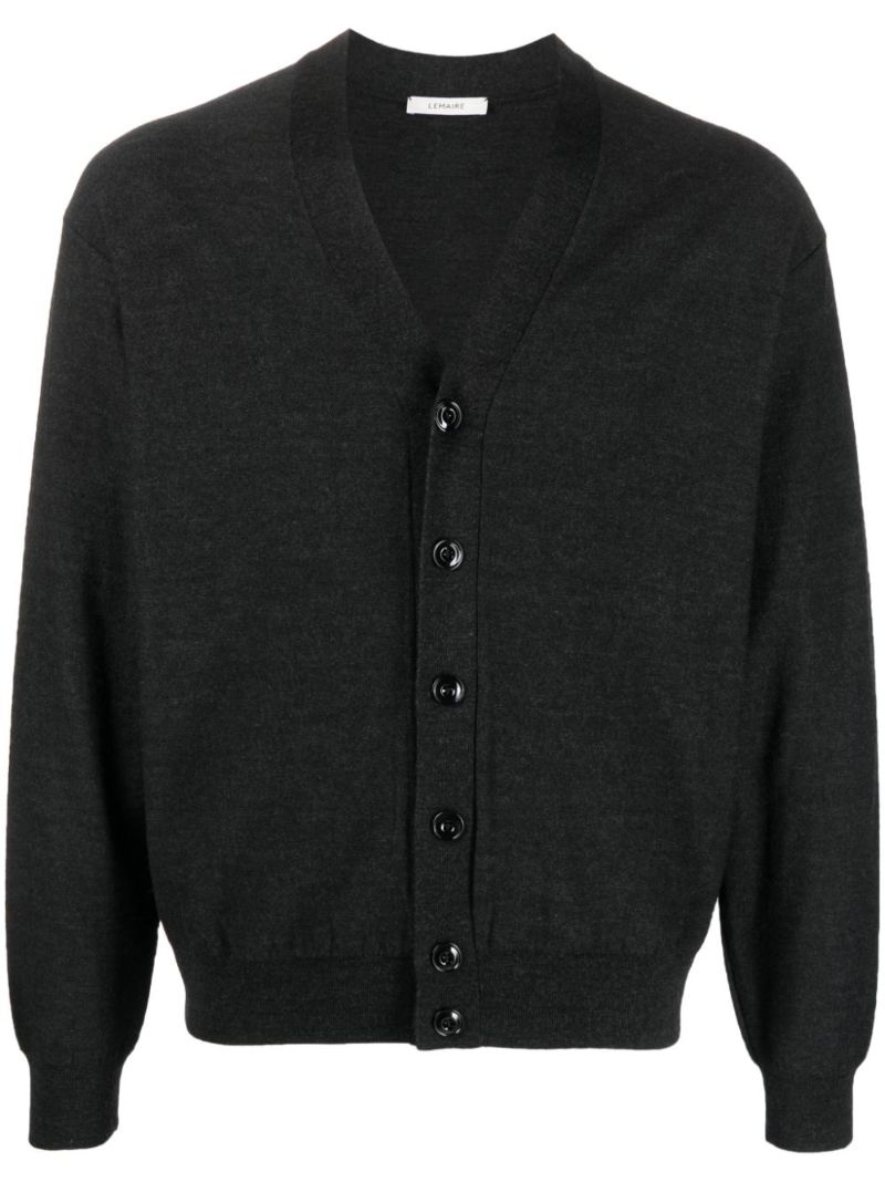 Grey Knitted Cardigan