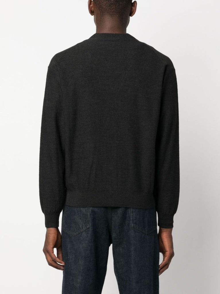 Grey Knitted Cardigan