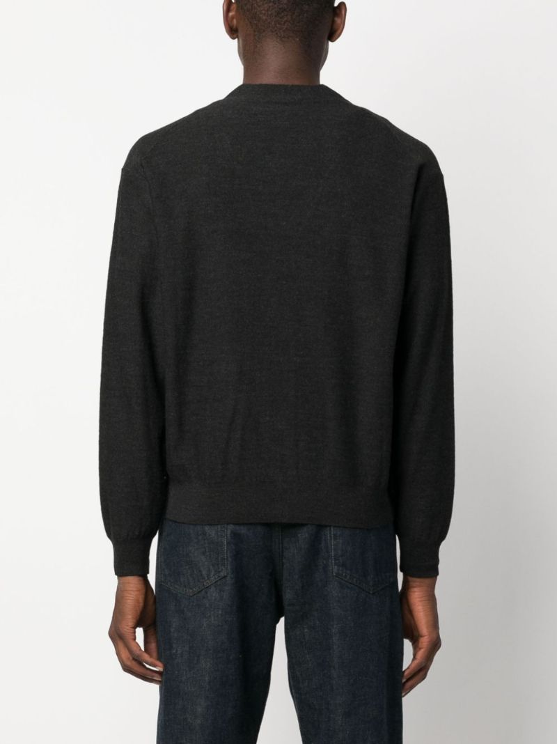 Grey Knitted Cardigan