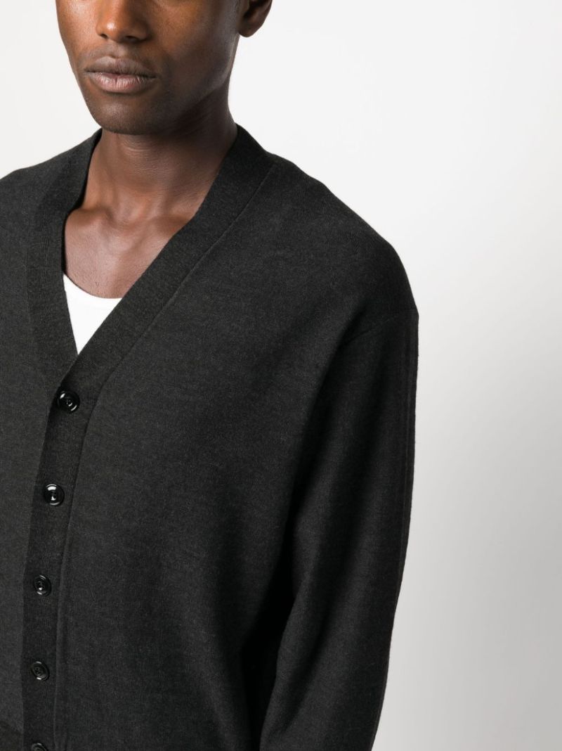 Grey Knitted Cardigan