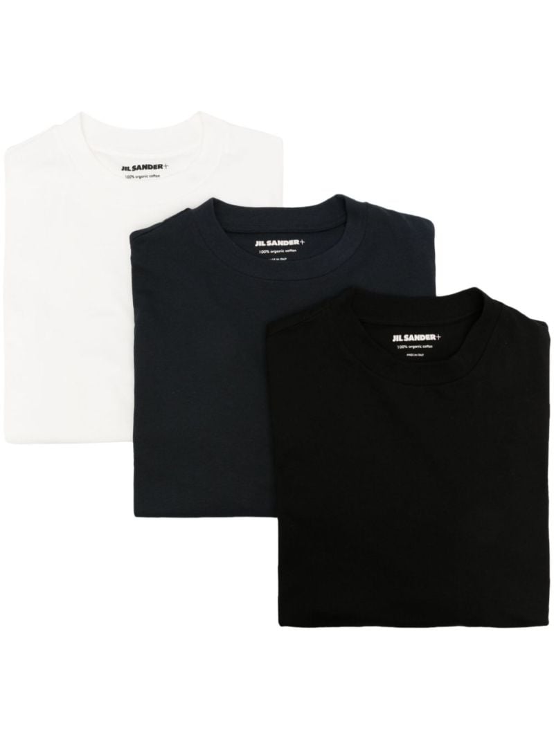 Black Organic Cotton T-shirt Set