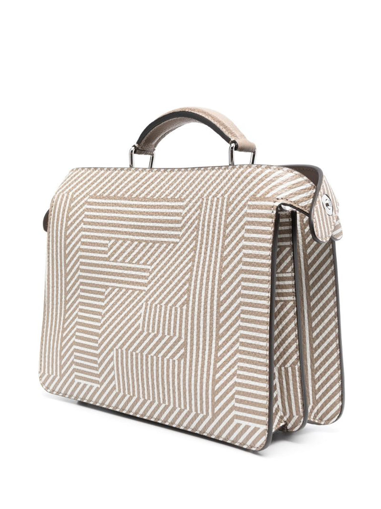 Neutral Peekaboo Iseeu Mini Tote Bag