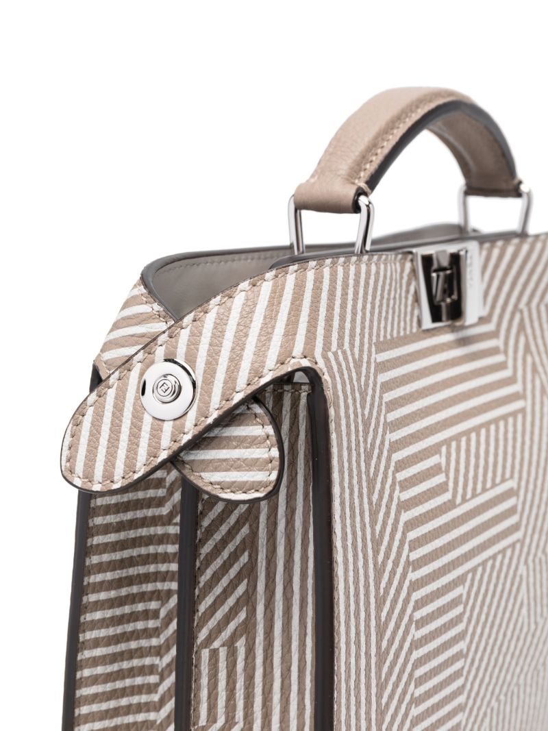Neutral Peekaboo Iseeu Mini Tote Bag