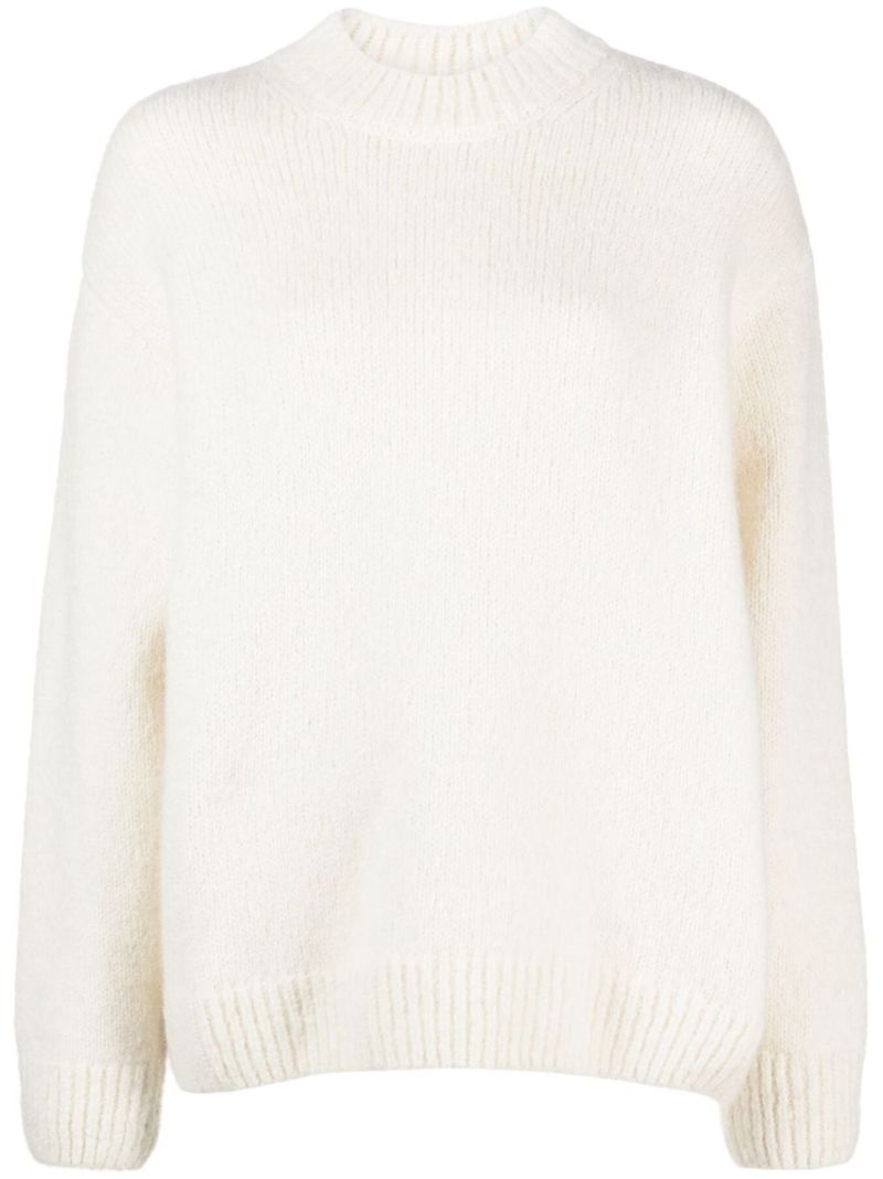 White La Maille Pavane Sweater