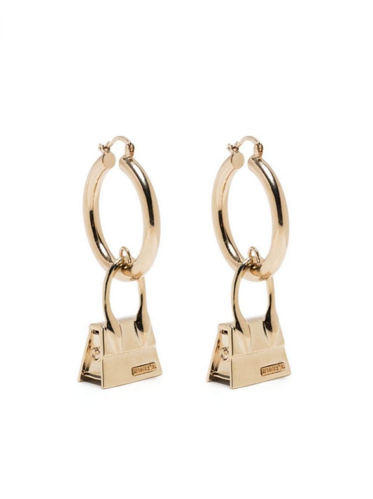 Gold-tone Les Creoles Chiquito Drop Earrings