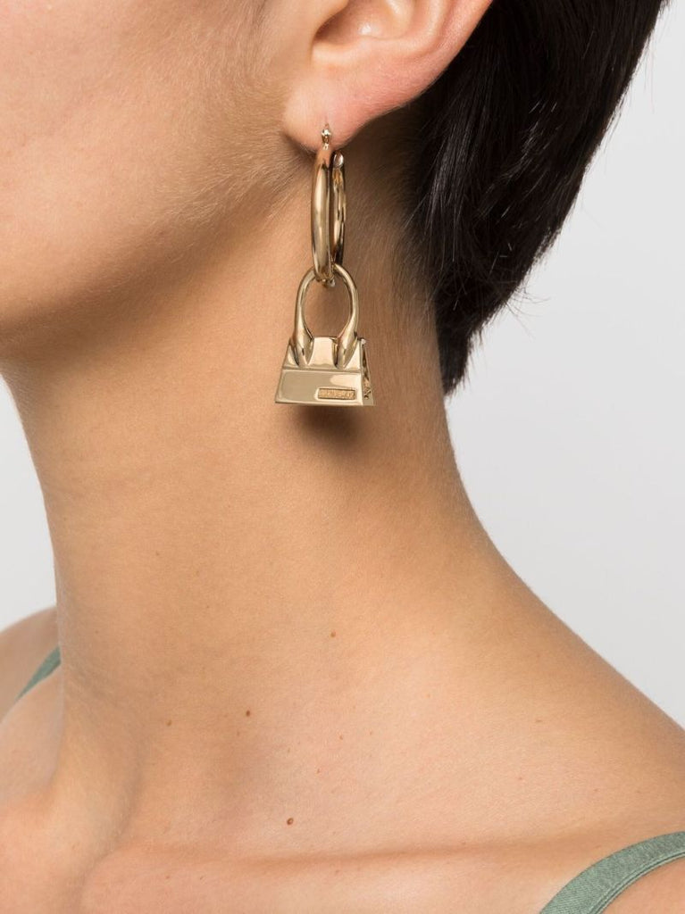 Gold-tone Les Creoles Chiquito Drop Earrings