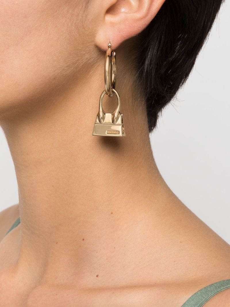 Gold-tone Les Creoles Chiquito Drop Earrings