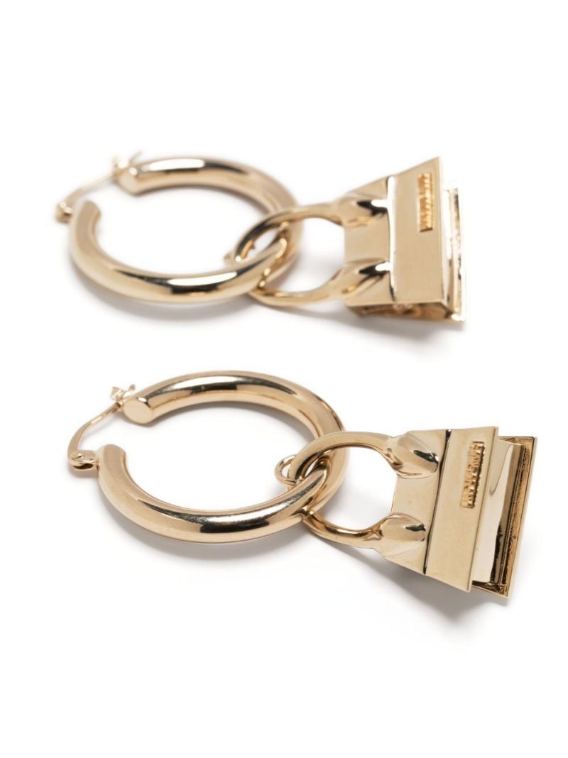 Gold-tone Les Creoles Chiquito Drop Earrings