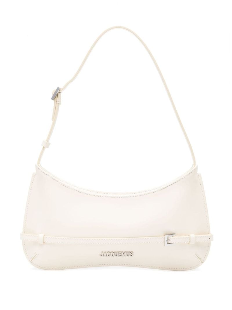 Neutral Le Bisou Ceinture Leather Shoulder Bag