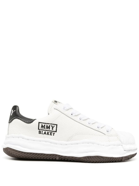 White Blakey Leather Sneakers