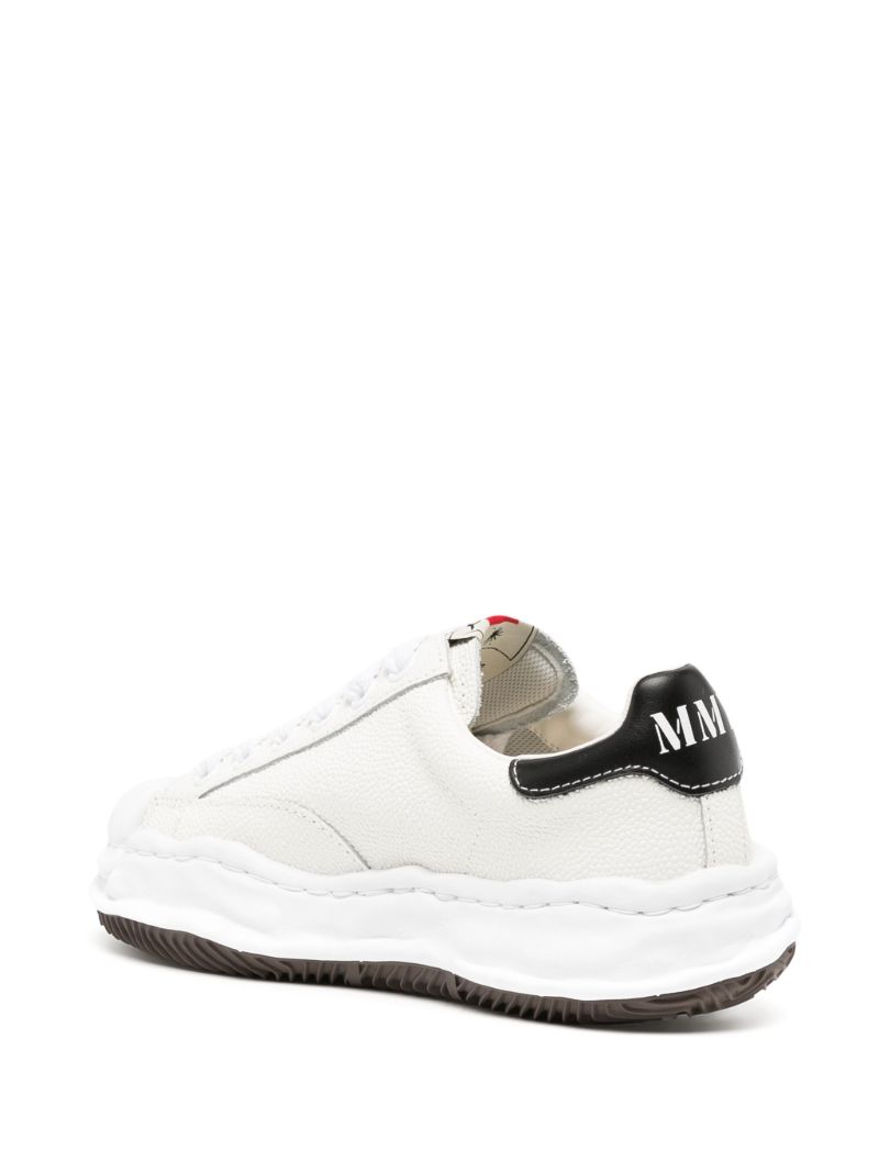 White Blakey Leather Sneakers