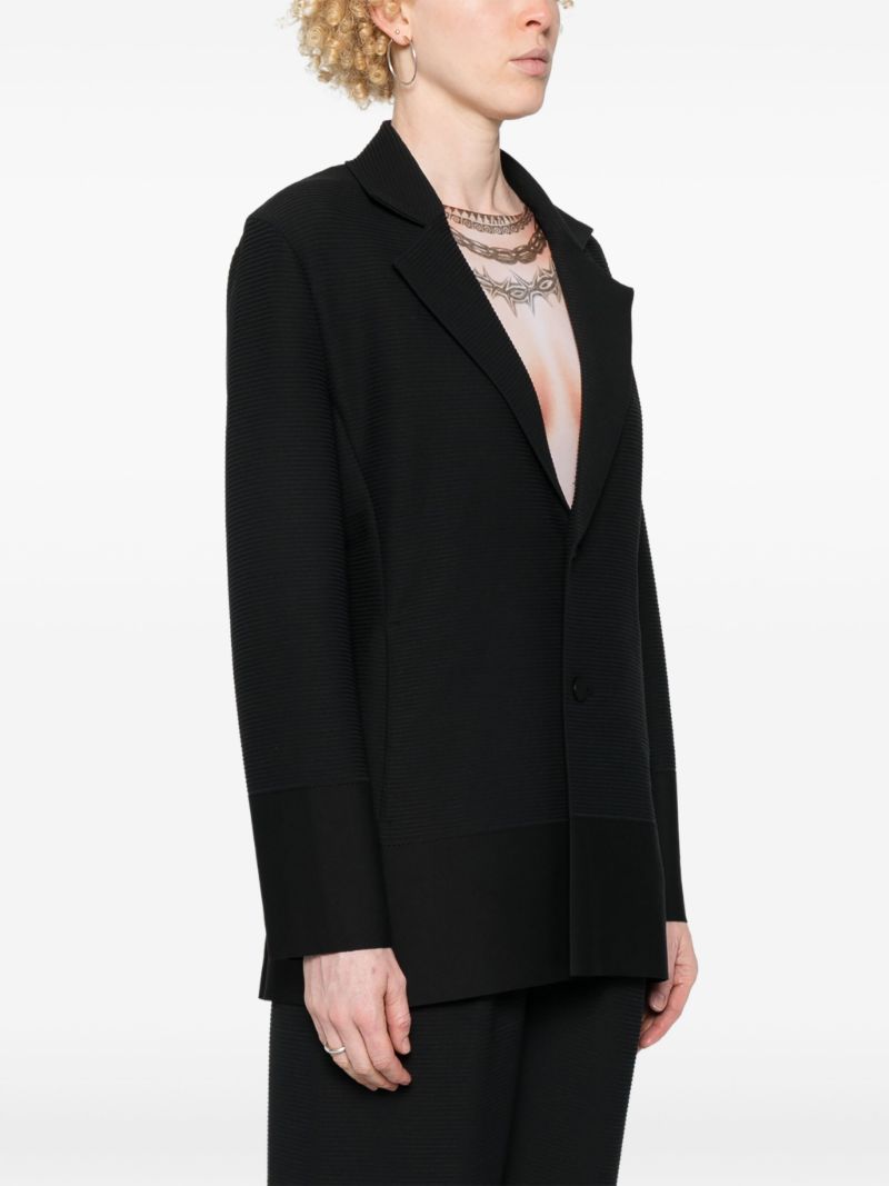 Black Single-breasted Blazer