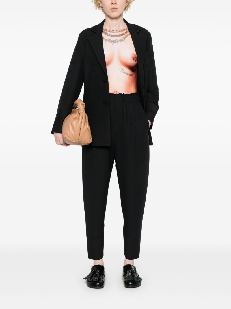 Black Single-breasted Blazer