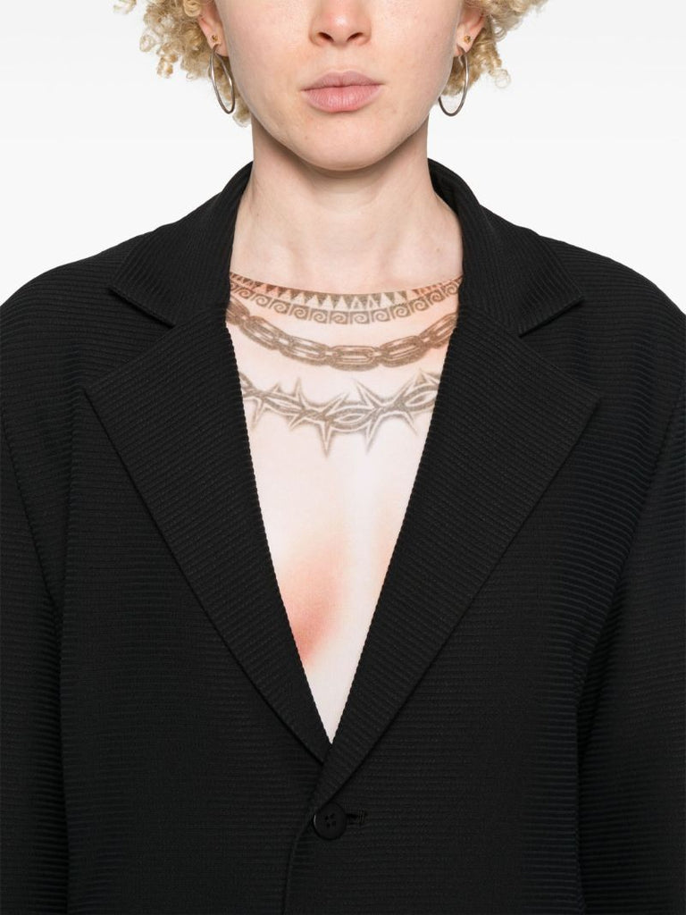 Black Single-breasted Blazer
