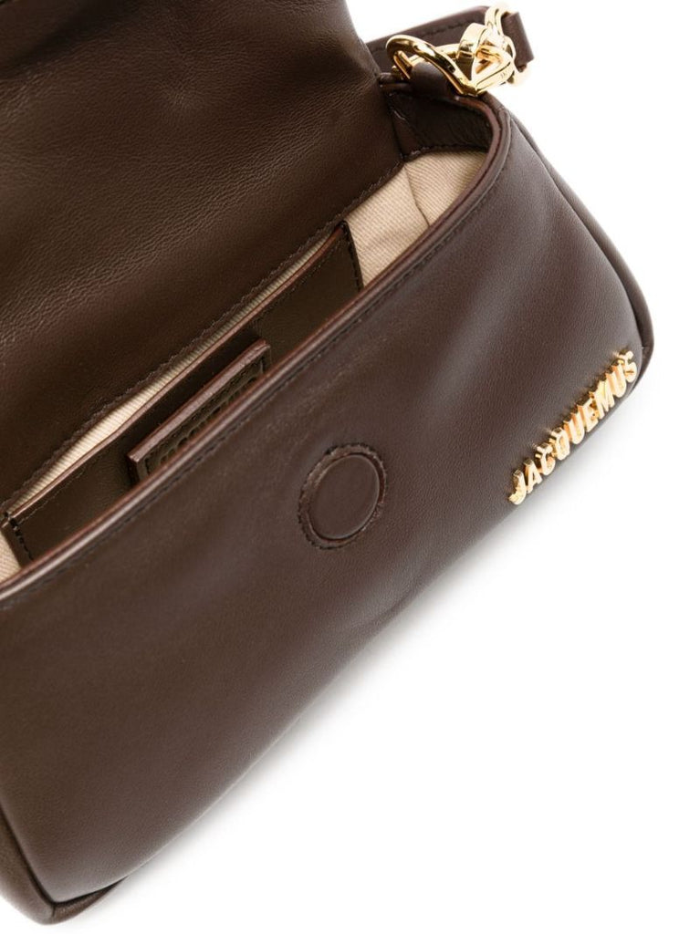 Brown Le Petit Bambimou Padded Leather Bag
