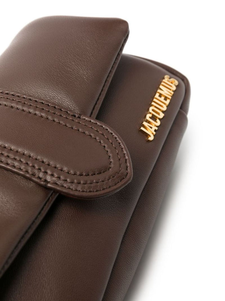 Brown Le Petit Bambimou Padded Leather Bag