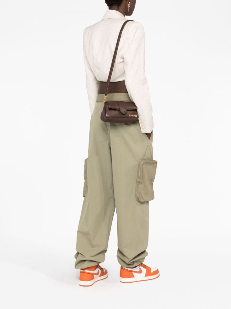 Brown Le Petit Bambimou Padded Leather Bag