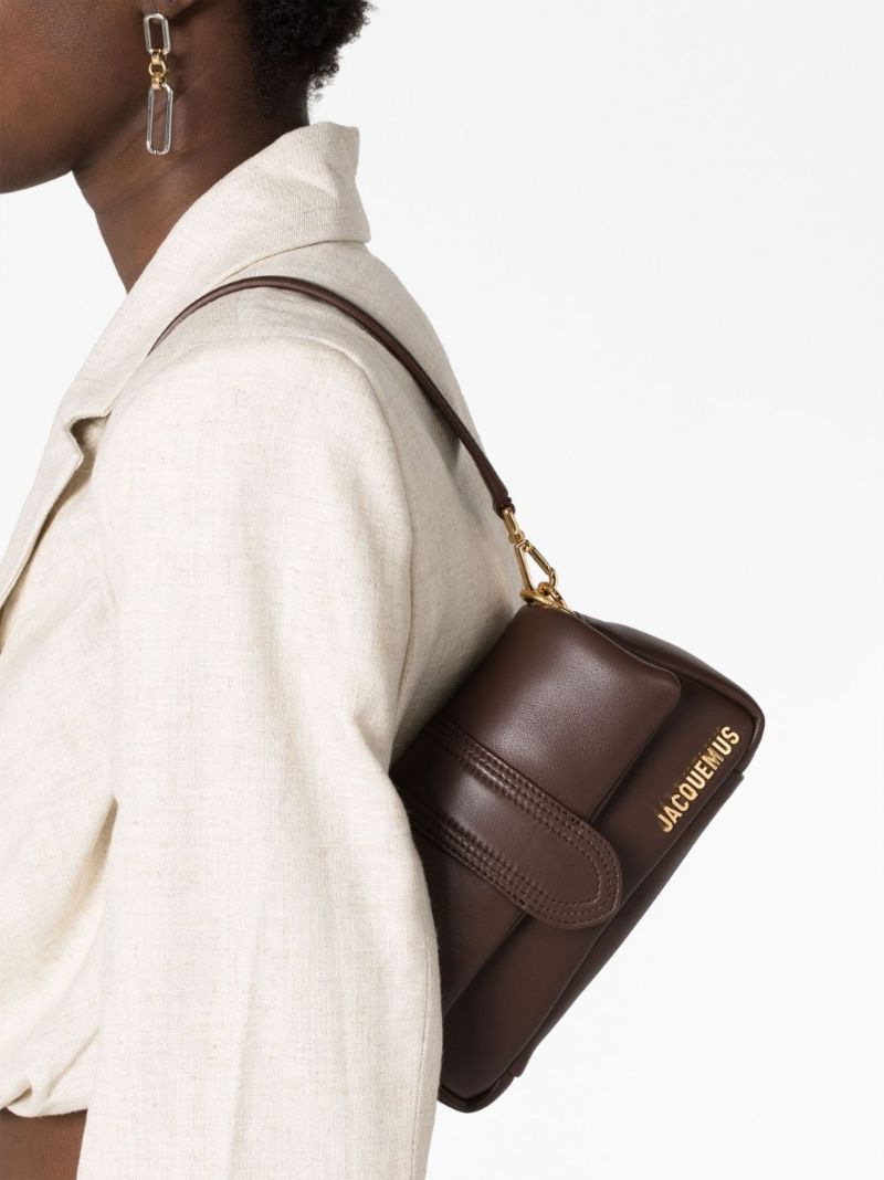 Brown Le Petit Bambimou Padded Leather Bag