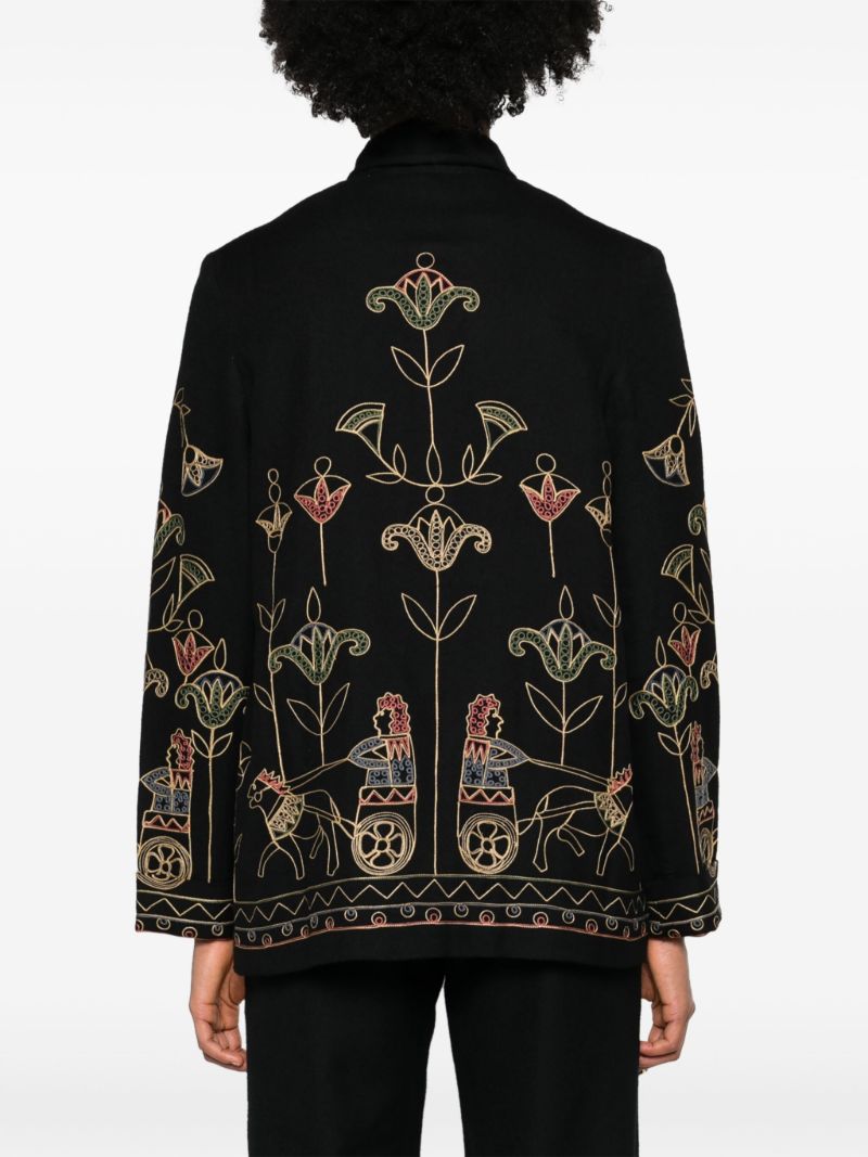 Blue Garden Chariot Jacket